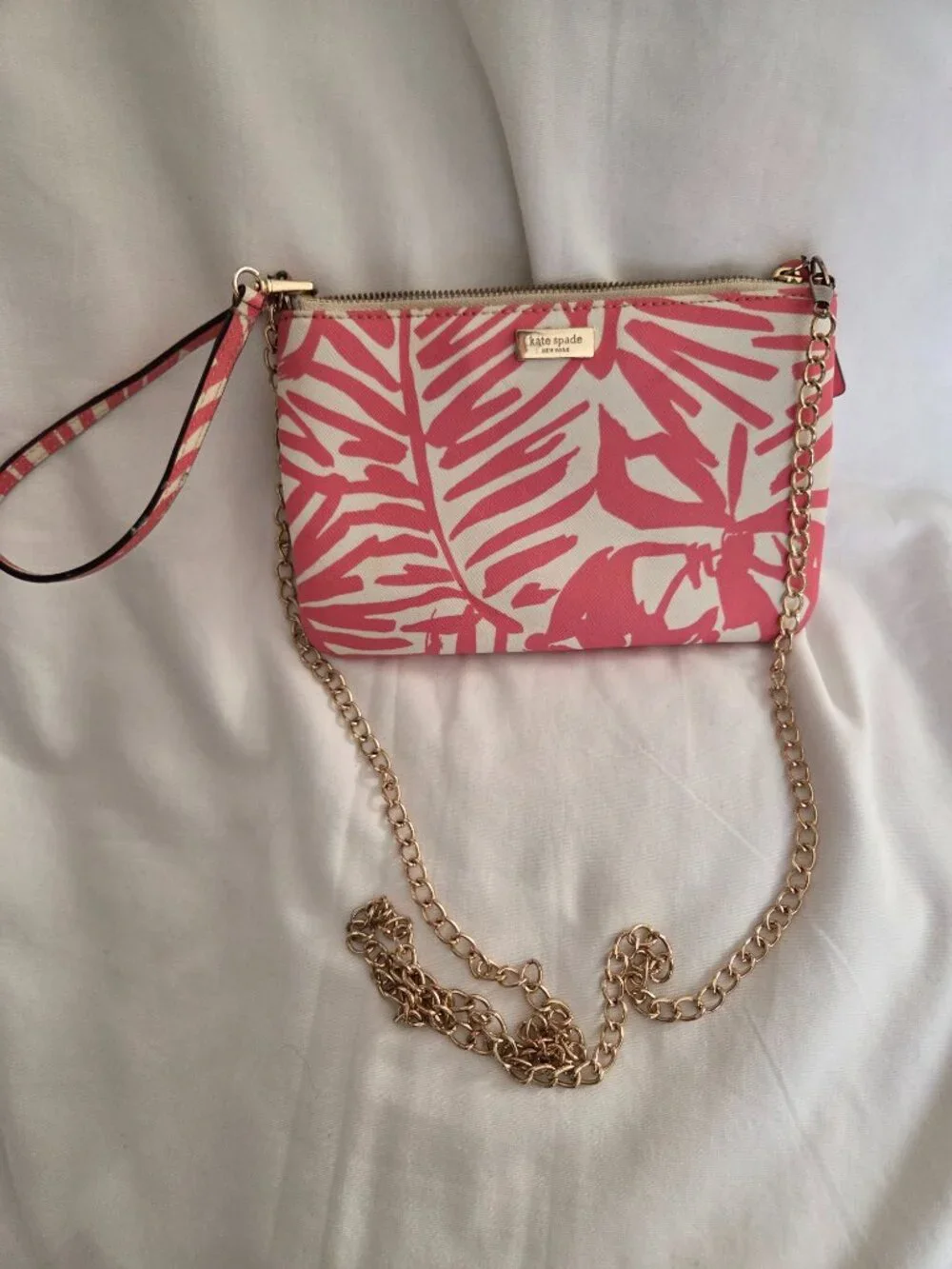 Kate Spade Grant Street Grainy Vinyl Lolly wristlet